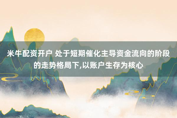 米牛配资开户 处于短期催化主导资金流向的阶段的走势格局下,以账户生存为核心